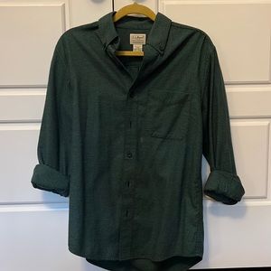 Houndstooth pattern flannel button down